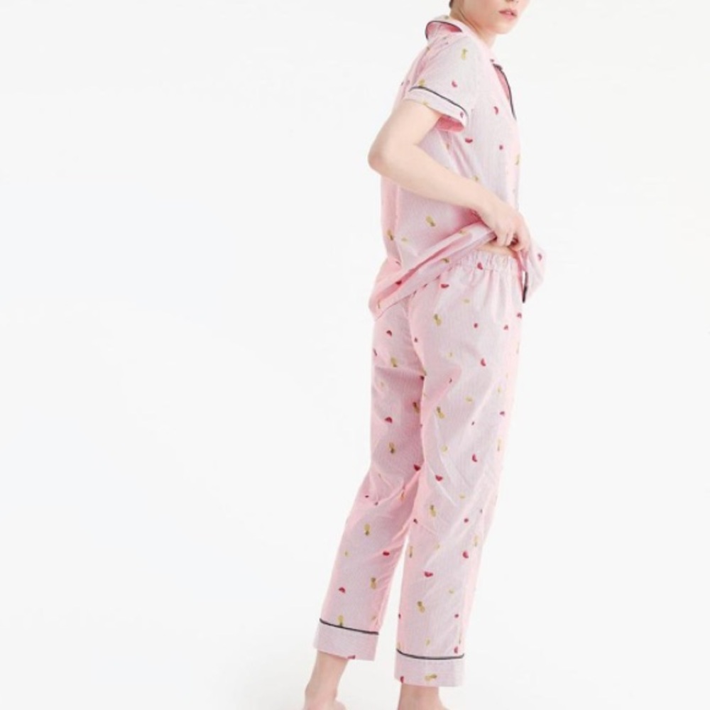 J.Crew Fruit Salad Cropped Pajamas